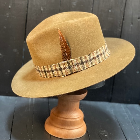 Handmade fur felt western hat
